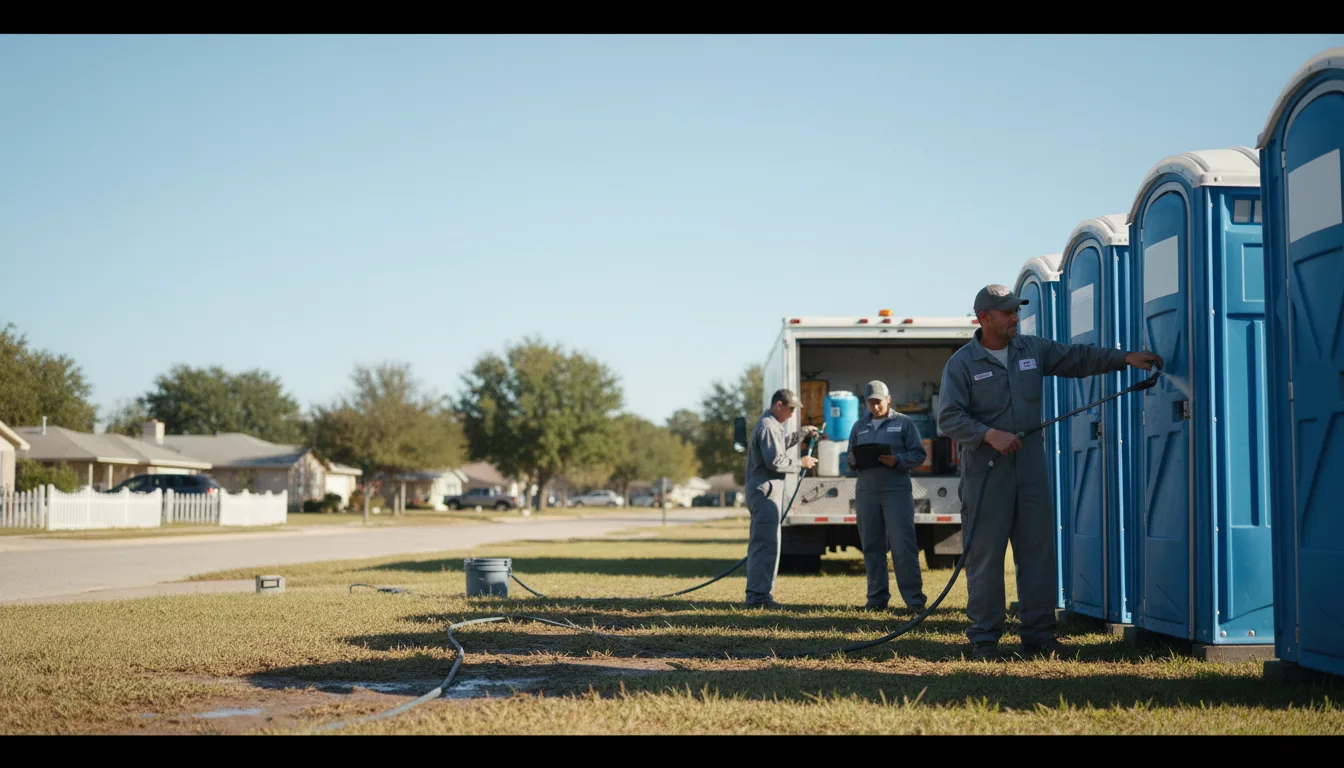 Long-Term Portable Toilet Rental in Slagle, LA near me
